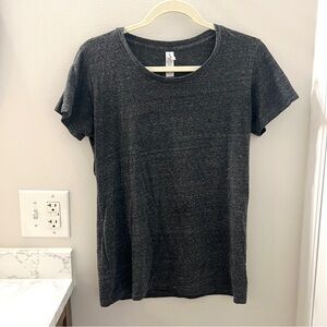 Super Soft Charcoal Heather gray Short Sleeve Tee
